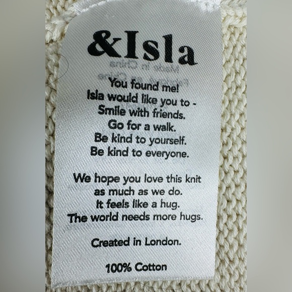 & Isla Geometric Patterned Cardigan - Picture 6 of 6